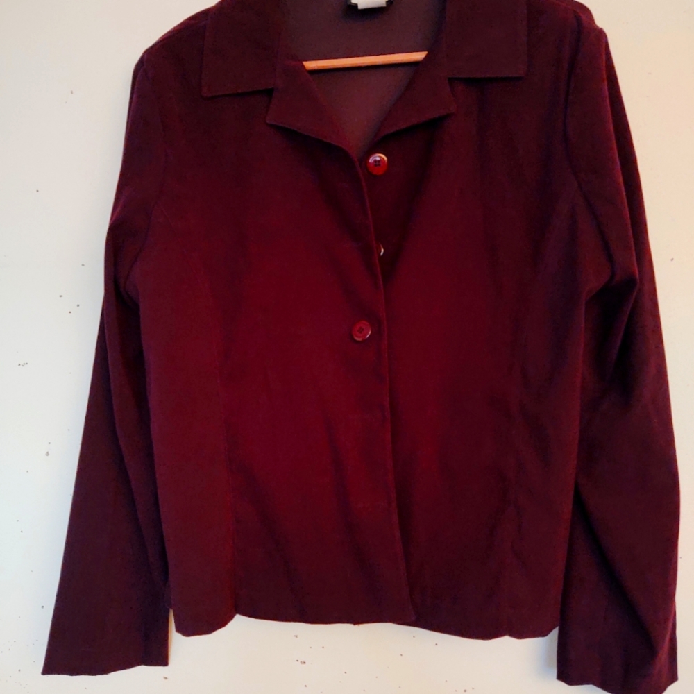 Burgundy Jacket / Blazer